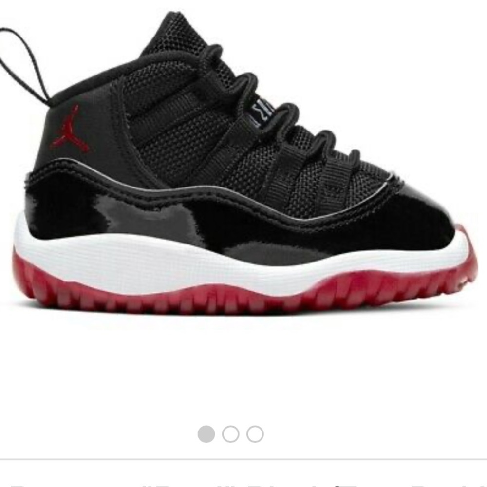 Infant  Jordan bred 11’s